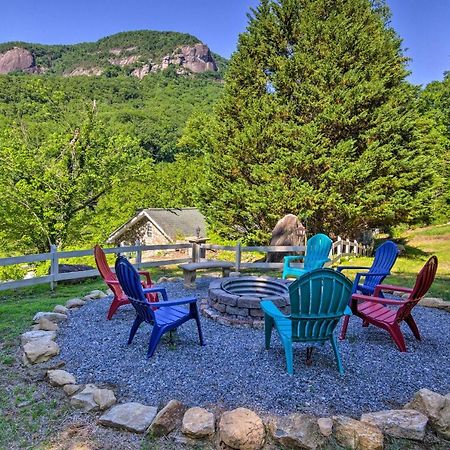 Unique Chimney Rock Cottage With Breathtaking Views Lake Lure Exterior photo
